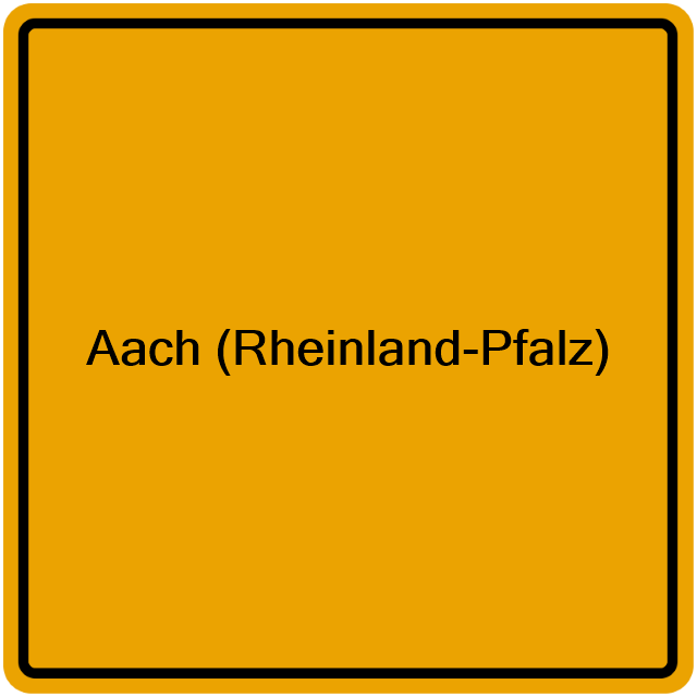 Einwohnermeldeamt24 Aach (Rheinland-Pfalz)